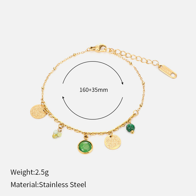 Vintage Natural Stone Bracelet