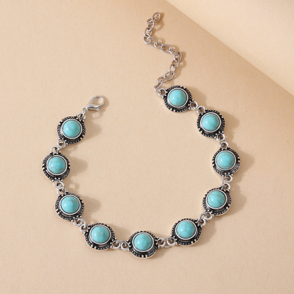 Turquoise Foot Ornaments Anklets