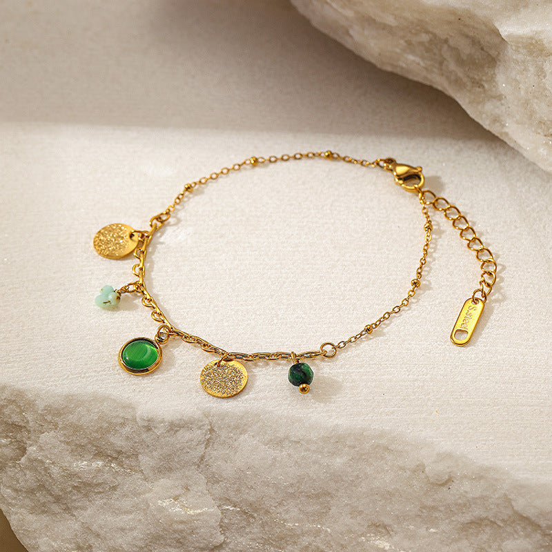 Vintage Natural Stone Bracelet