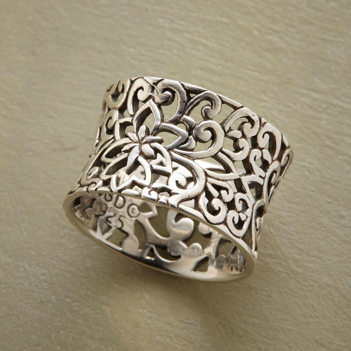 Hollow Pattern Ring