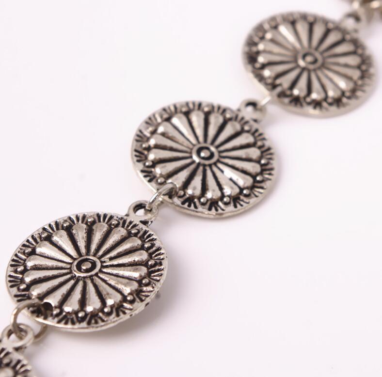 Three layer even exaggerated fringed Anklet
