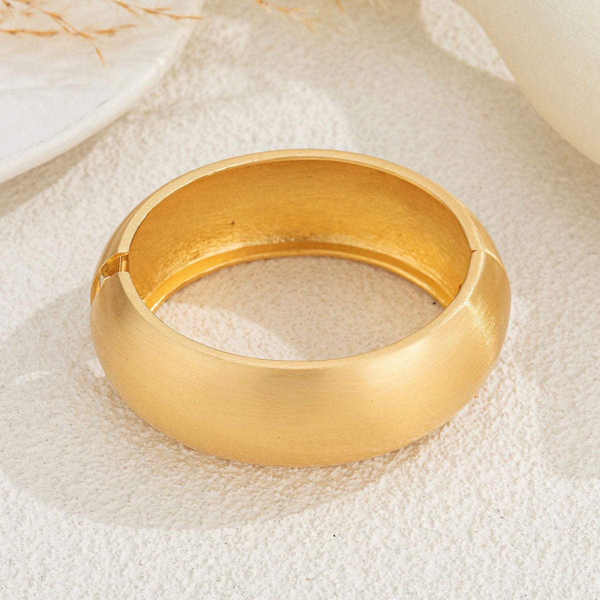 Metallic Wide-band Bracelet