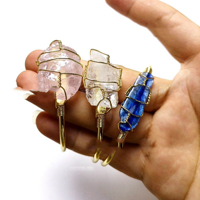 Explosive Natural Crystal Stone Bracelet