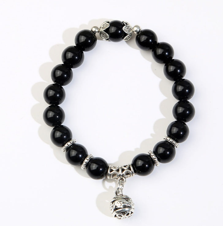 Natural opal beads bracelet
