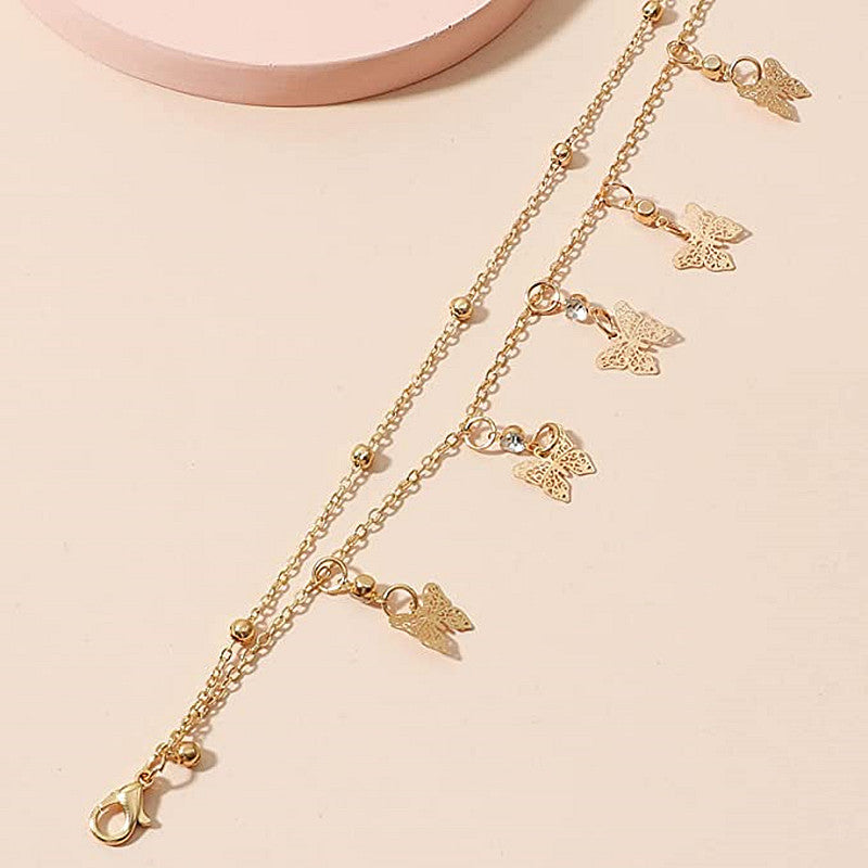 Double-layer Ball Anklet