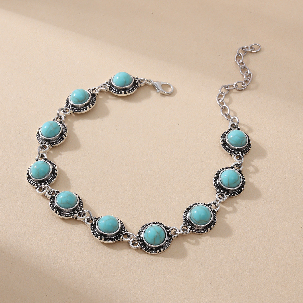 Turquoise Foot Ornaments Anklets