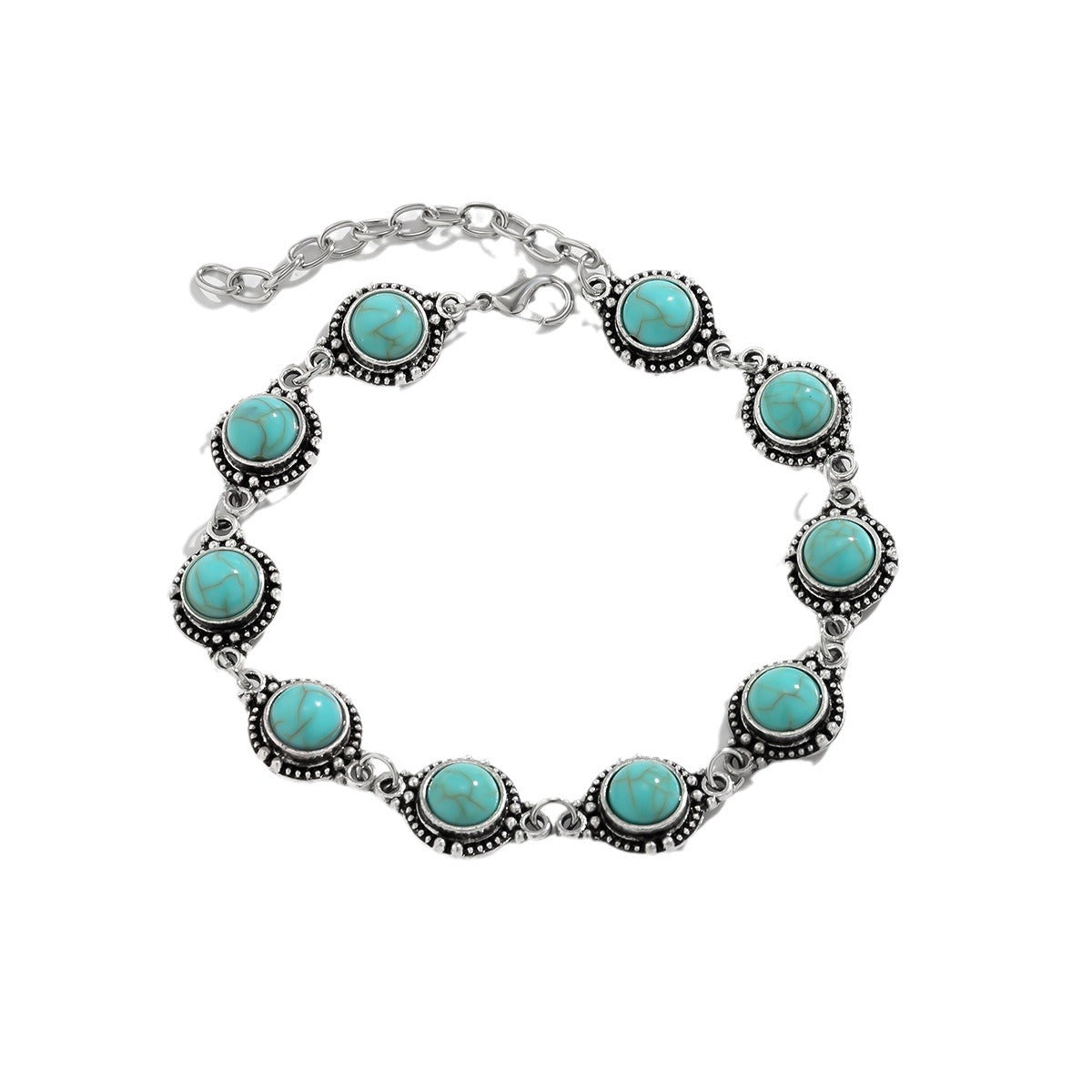 Turquoise Foot Ornaments Anklets