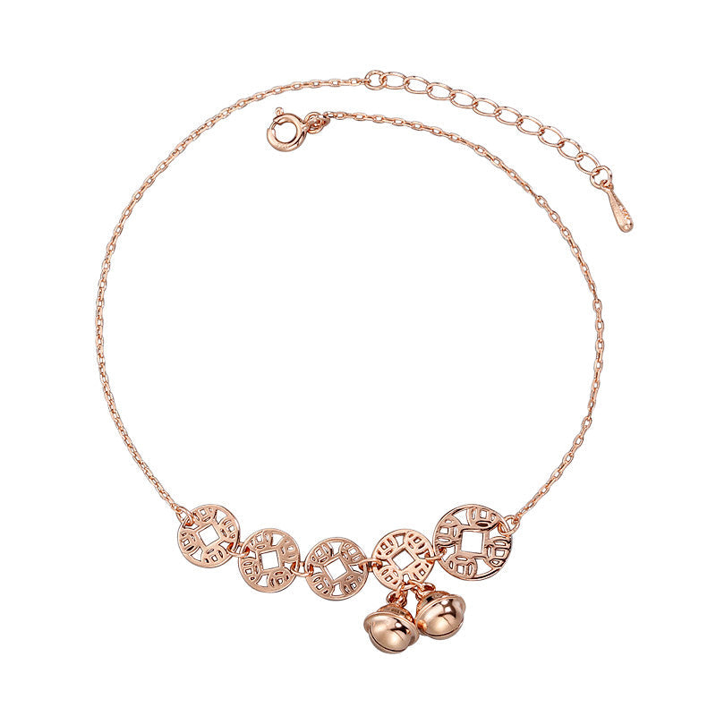 Coin Charms Chain Anklets