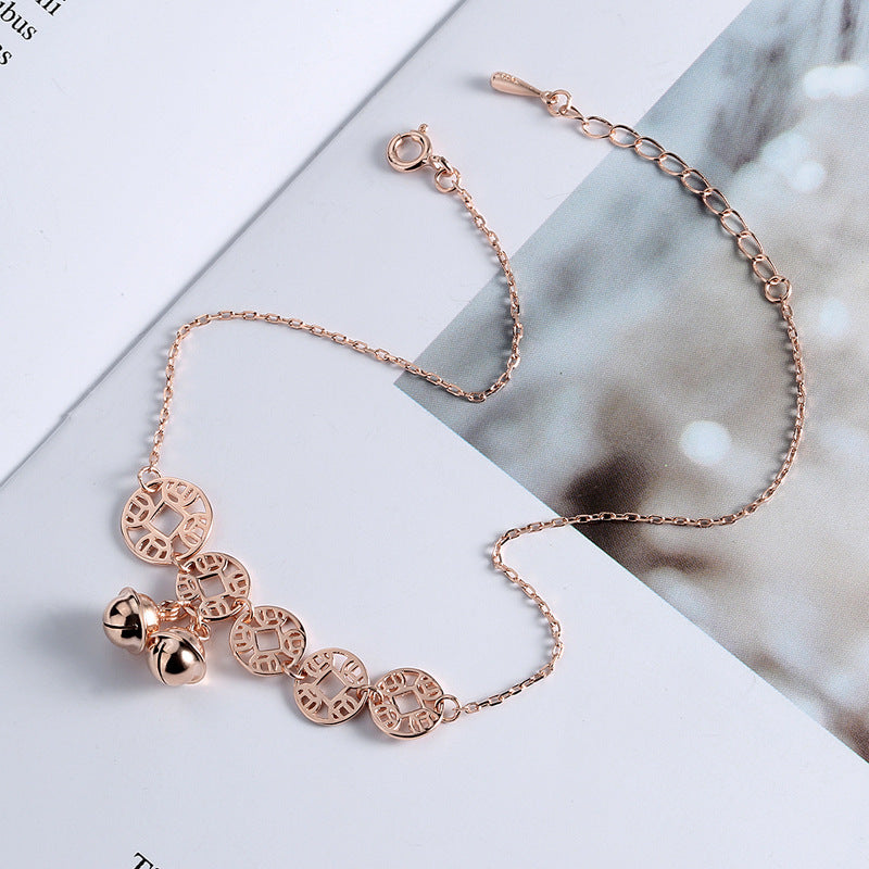 Coin Charms Chain Anklets