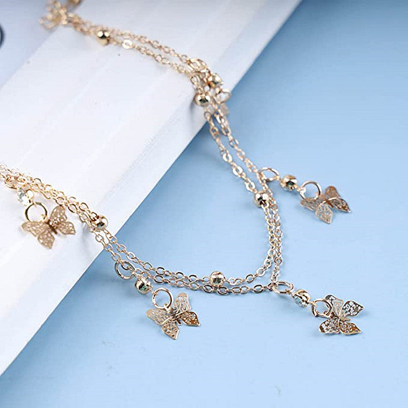 Double-layer Ball Anklet