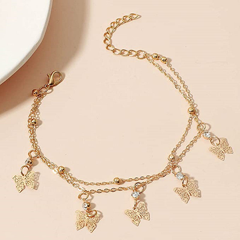 Double-layer Ball Anklet
