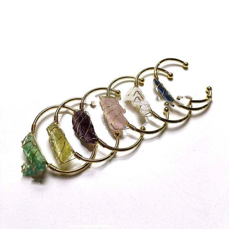 Explosive Natural Crystal Stone Bracelet