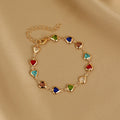 Affectionate Red Diamond Niche Light Luxury All-Match Exquisite